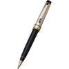 Aurora Optima Ballpoint Pen - Solid Silver-Pen Boutique Ltd