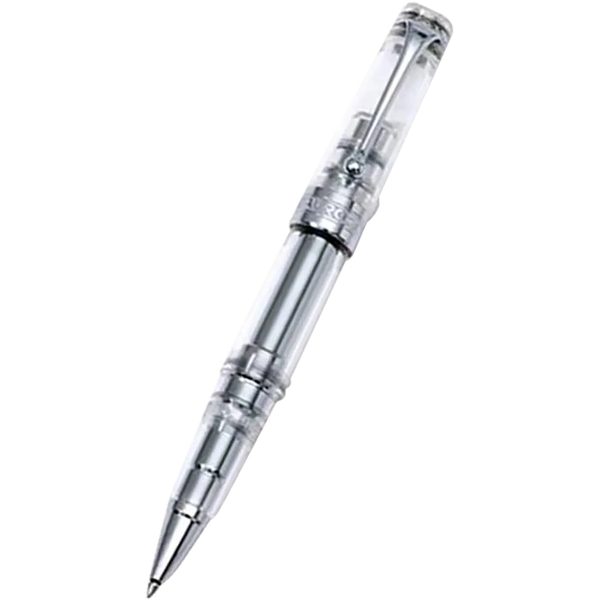 Aurora Optima Demo Rollerball Pen - Chrome Trim-Pen Boutique Ltd