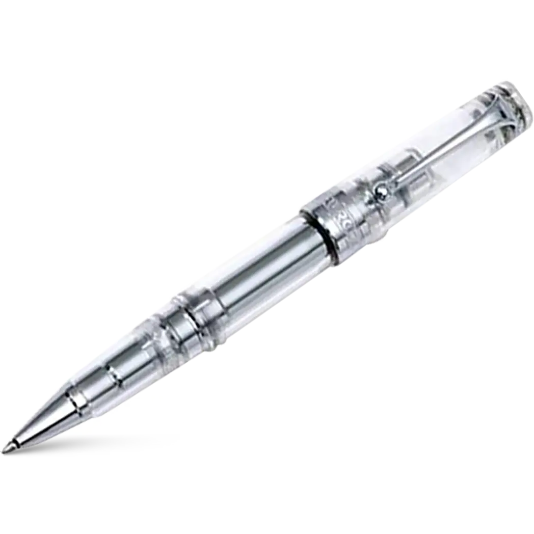 Aurora Optima Demo Rollerball Pen - Chrome Trim-Pen Boutique Ltd