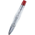 Aurora Optima Demo Sketch Pen - Red - Chrome Trim - 5.6 mm-Pen Boutique Ltd