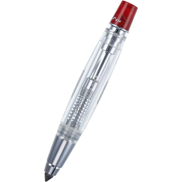 Aurora Optima Demo Sketch Pen - Red - Chrome Trim - 5.6 mm-Pen Boutique Ltd