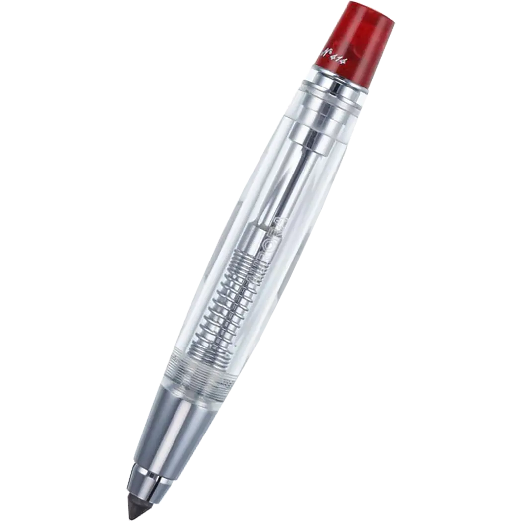 Aurora Optima Demo Sketch Pen - Red - Chrome Trim - 5.6 mm-Pen Boutique Ltd