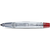 Aurora Optima Demo Sketch Pen - Red - Chrome Trim - 5.6 mm-Pen Boutique Ltd