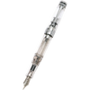 Aurora Optima Demonstrator Fountain Pen - Chrome Trim-Pen Boutique Ltd