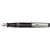 Aurora Optima Riflessi Fountain Pen - Black - Sterling Silver-Pen Boutique Ltd