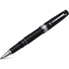 Aurora Optima Rollerball Pen - Black - Chrome Plated Trim-Pen Boutique Ltd