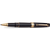 Aurora Optima Rollerball Pen - Black - Gold Plated Trim-Pen Boutique Ltd