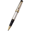 Aurora Optima Rollerball Pen - Solid Silver-Pen Boutique Ltd