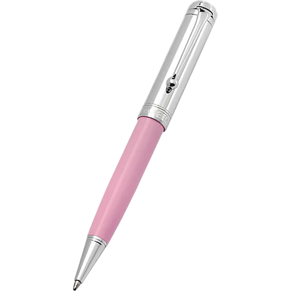 Aurora Talentum Ballpoint Pen - Pink - Chrome Trim-Pen Boutique Ltd