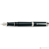 Aurora Talentum Classic Fountain Pen - Black - Chrome Trim-Pen Boutique Ltd