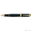 Aurora Talentum Classic Fountain Pen - Black - Gold Trim-Pen Boutique Ltd