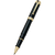Aurora Talentum Classic Rollerball Pen - Black - Gold Trim-Pen Boutique Ltd