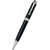 Aurora Talentum Finesse Ballpoint Pen - Black - Chrome Trim-Pen Boutique Ltd