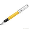 Aurora Talentum Rollerball Pen - Yellow - Chrome Trim - Pen Boutique Ltd