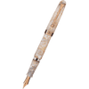 Aurora 888 Volterra Fountain Pen - Alabaster Auroloide - Gold Trim - 18k Nib (Limited Edition)-Pen Boutique Ltd