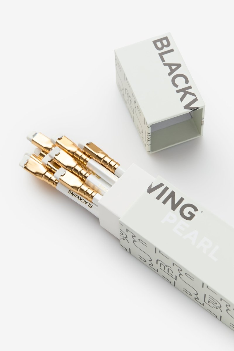 Blackwing 602 - Pearl (Set of 12)-Pen Boutique Ltd