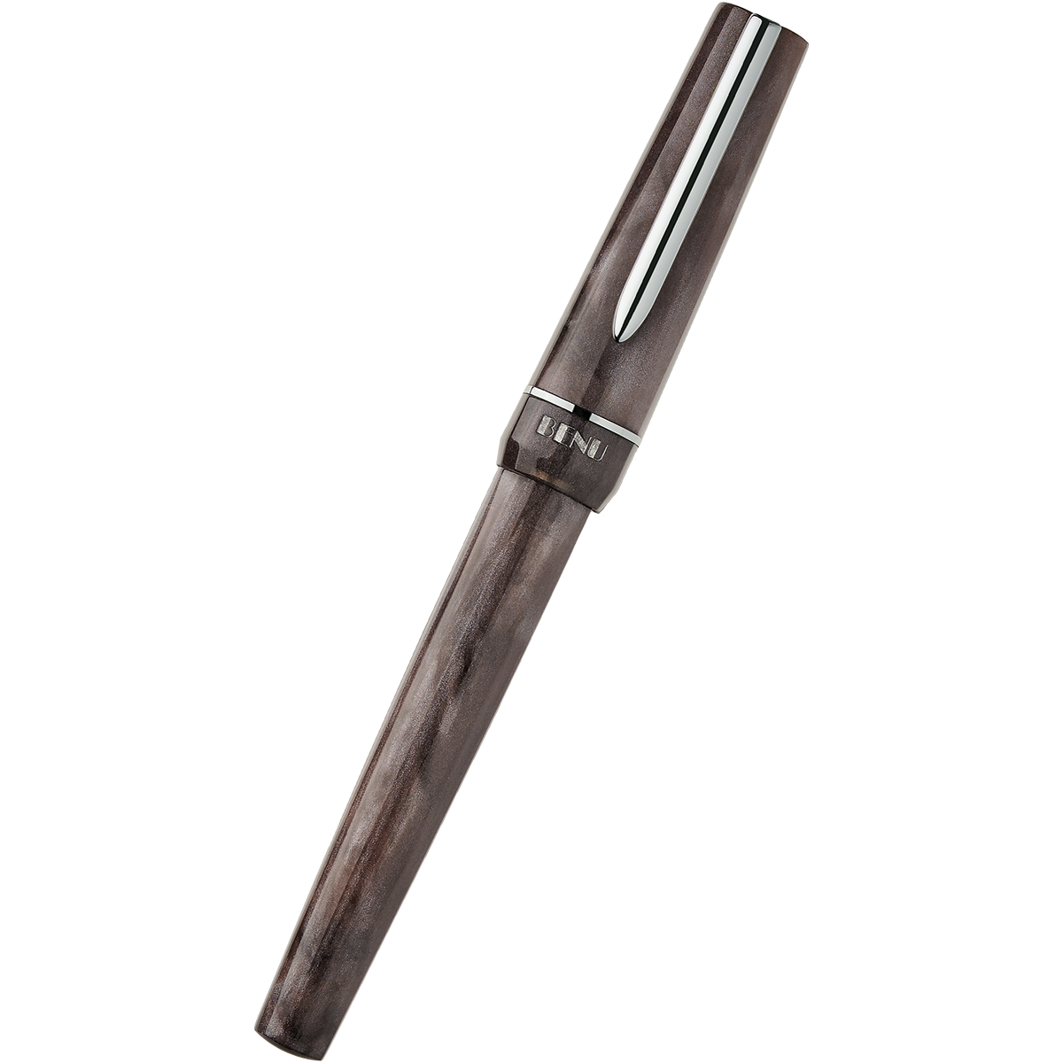 Benu Haute Fountain Pen - Satin-Pen Boutique Ltd