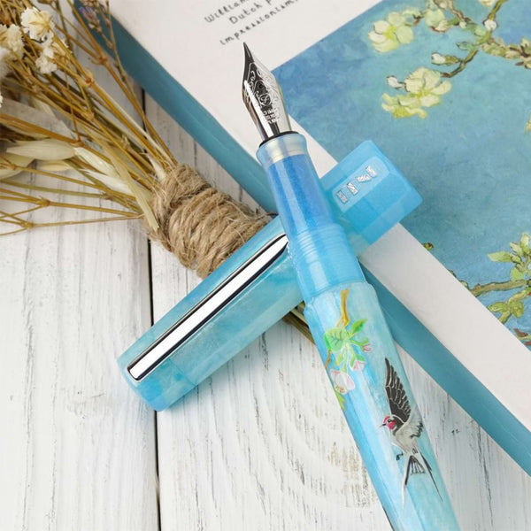 Benu Euphoria Fountain Pen - Swallow Song (Limited Edition)-Pen Boutique Ltd