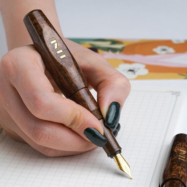 Benu Pixie Fountain Pen - Coffee Brown-Pen Boutique Ltd