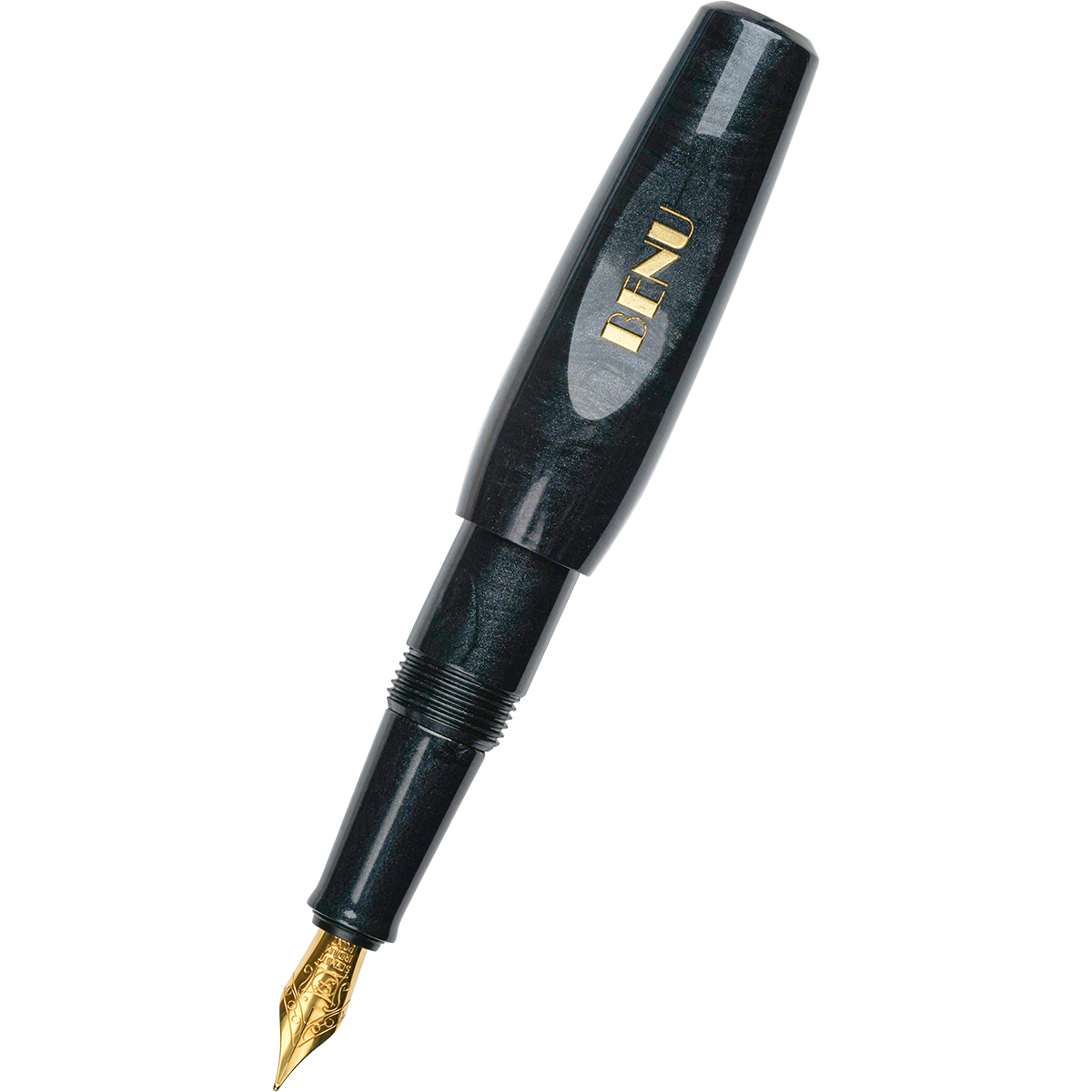 Benu Pixie Fountain Pen - Smoky Black-Pen Boutique Ltd
