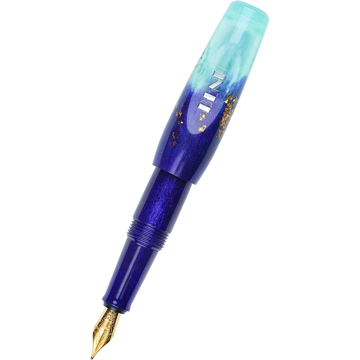 Benu Pixie Fountain Pen - Twilight Lagoon-Pen Boutique Ltd