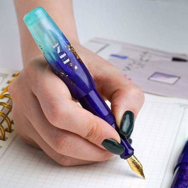 Benu Pixie Fountain Pen - Twilight Lagoon-Pen Boutique Ltd
