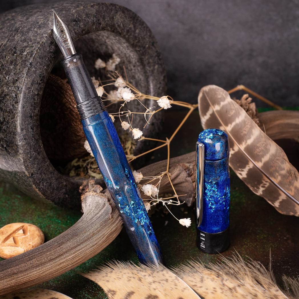 Benu Talisman Fountain - Hawk's Eye-Pen Boutique Ltd