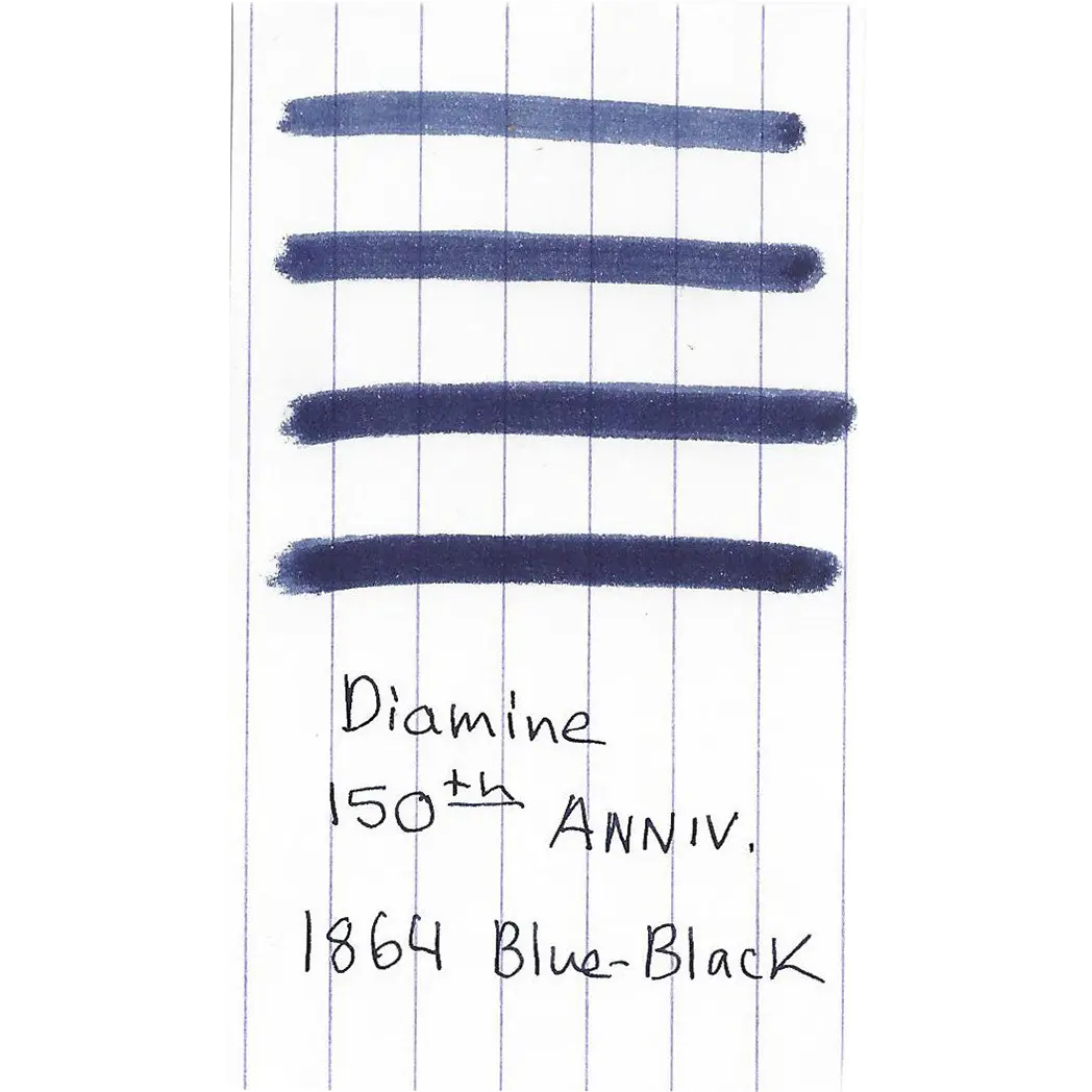 Diamine 150th Anniversary 40ml 1864 Blue/Black-Pen Boutique Ltd