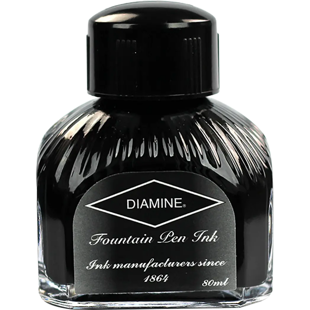 Diamine Green/Black Ink Bottle - 80ml-Pen Boutique Ltd