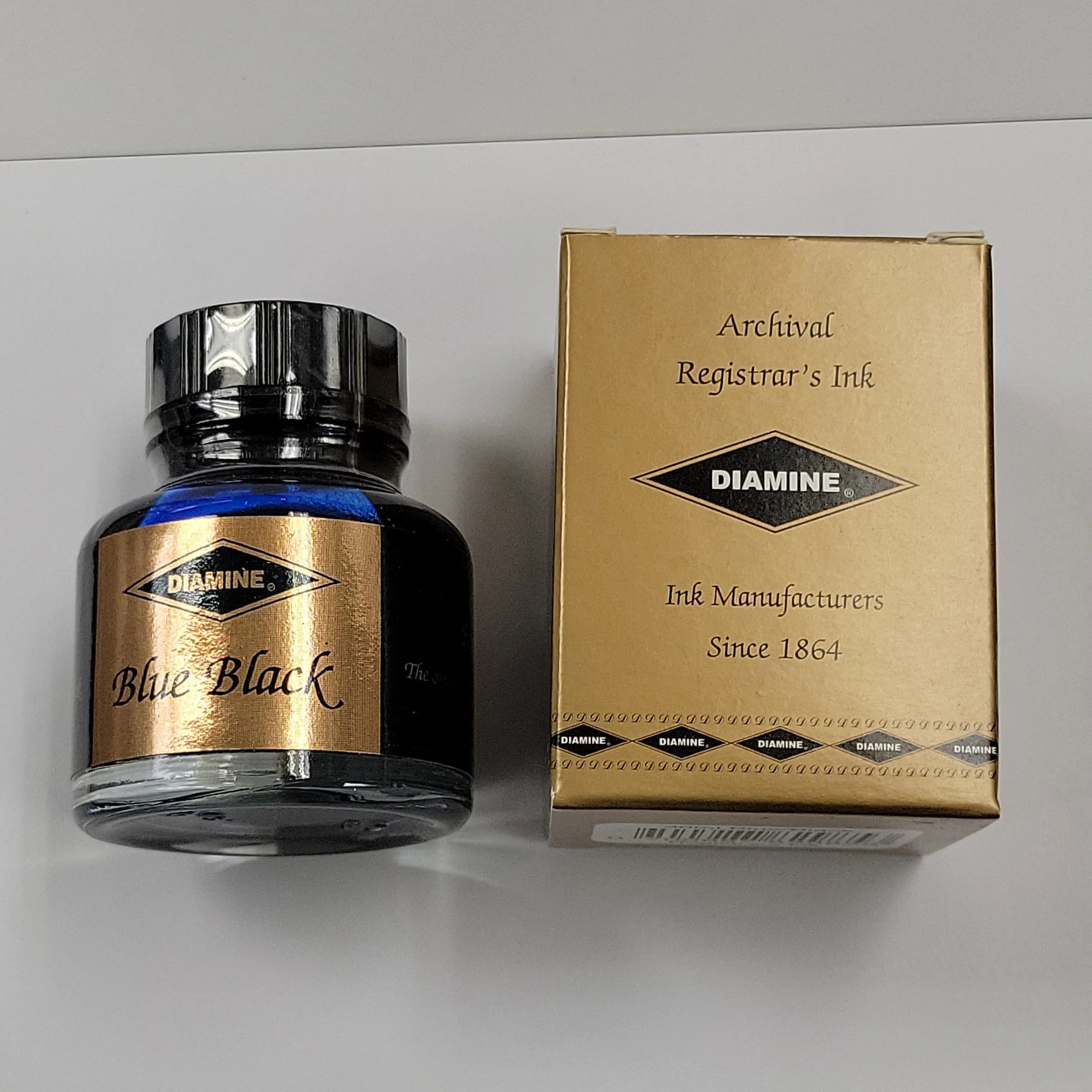 Diamine Blue/Black Registrars Ink bottle - 30ml-Pen Boutique Ltd