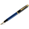 Pelikan Souveran Fountain Pen - M600 Black/Blue-Pen Boutique Ltd