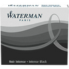 Waterman Mini Lady Ink Cartridges - Intense Black - 6/Box-Pen Boutique Ltd