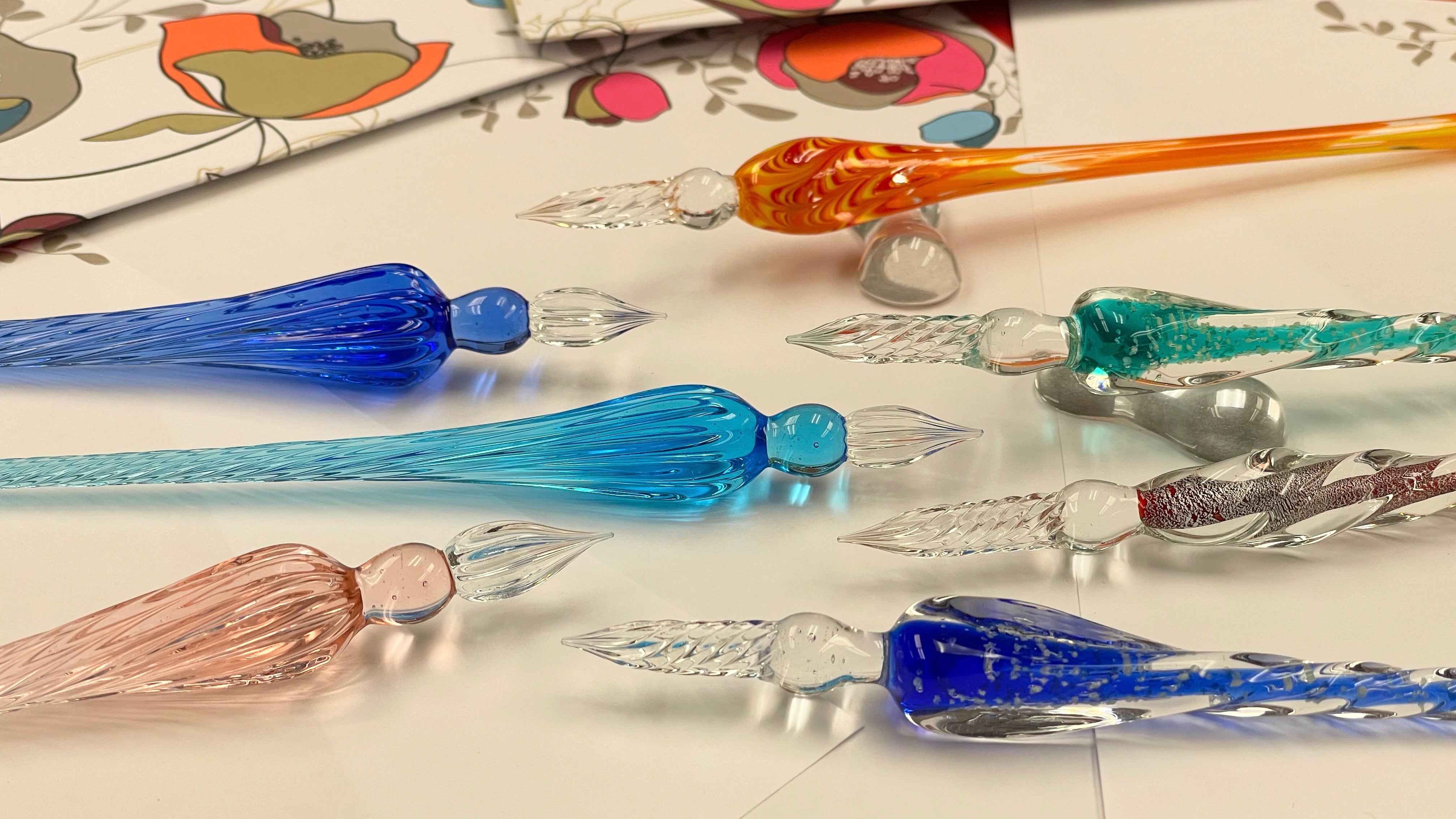 Toys From the Attic - Glass Pen Stand-Pen Boutique Ltd