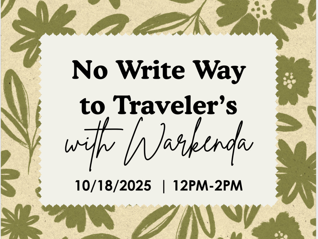 No Write Way to Traveler’s with Warkenda!-Pen Boutique Ltd