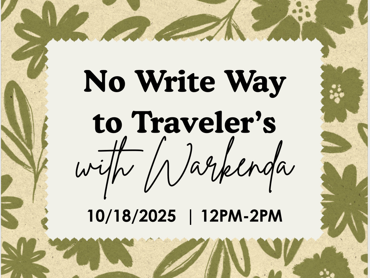 No Write Way to Traveler’s with Warkenda!