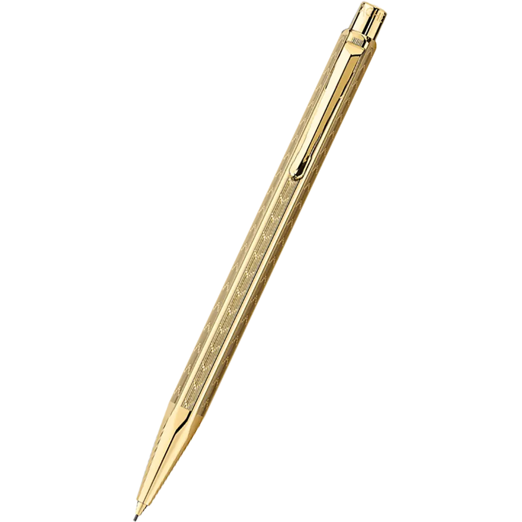Caran d Ache Ecridor Mechanical Pencil - Chevron Gilded-Pen Boutique Ltd