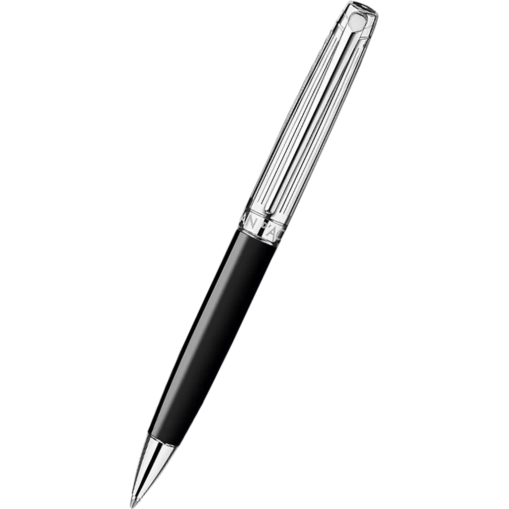 Caran d Ache Leman Bicolor Ballpoint Pen - Black-Pen Boutique Ltd