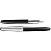 Caran d Ache Leman Bicolor Rollerball Pen - Black - Pen Boutique Ltd