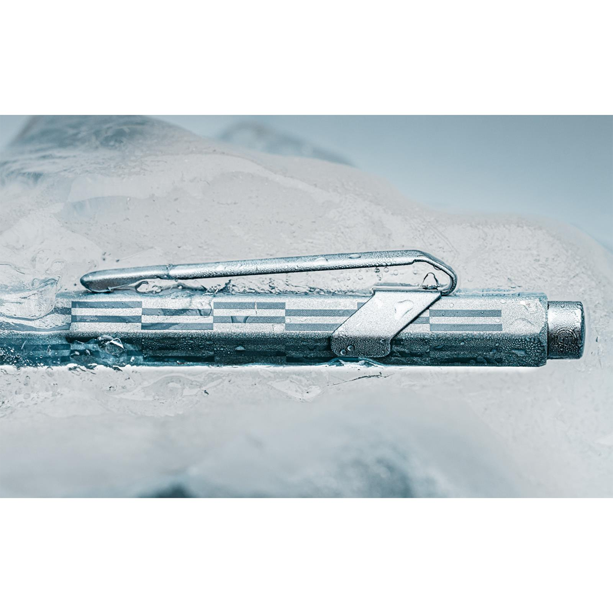 Caran d'Ache 849 Ballpoint Pen - Alpine Frost Blue-Pen Boutique Ltd