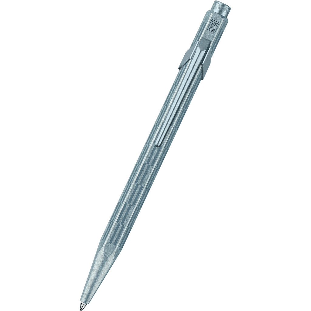 Caran d'Ache 849 Ballpoint Pen - Alpine Frost Blue-Pen Boutique Ltd