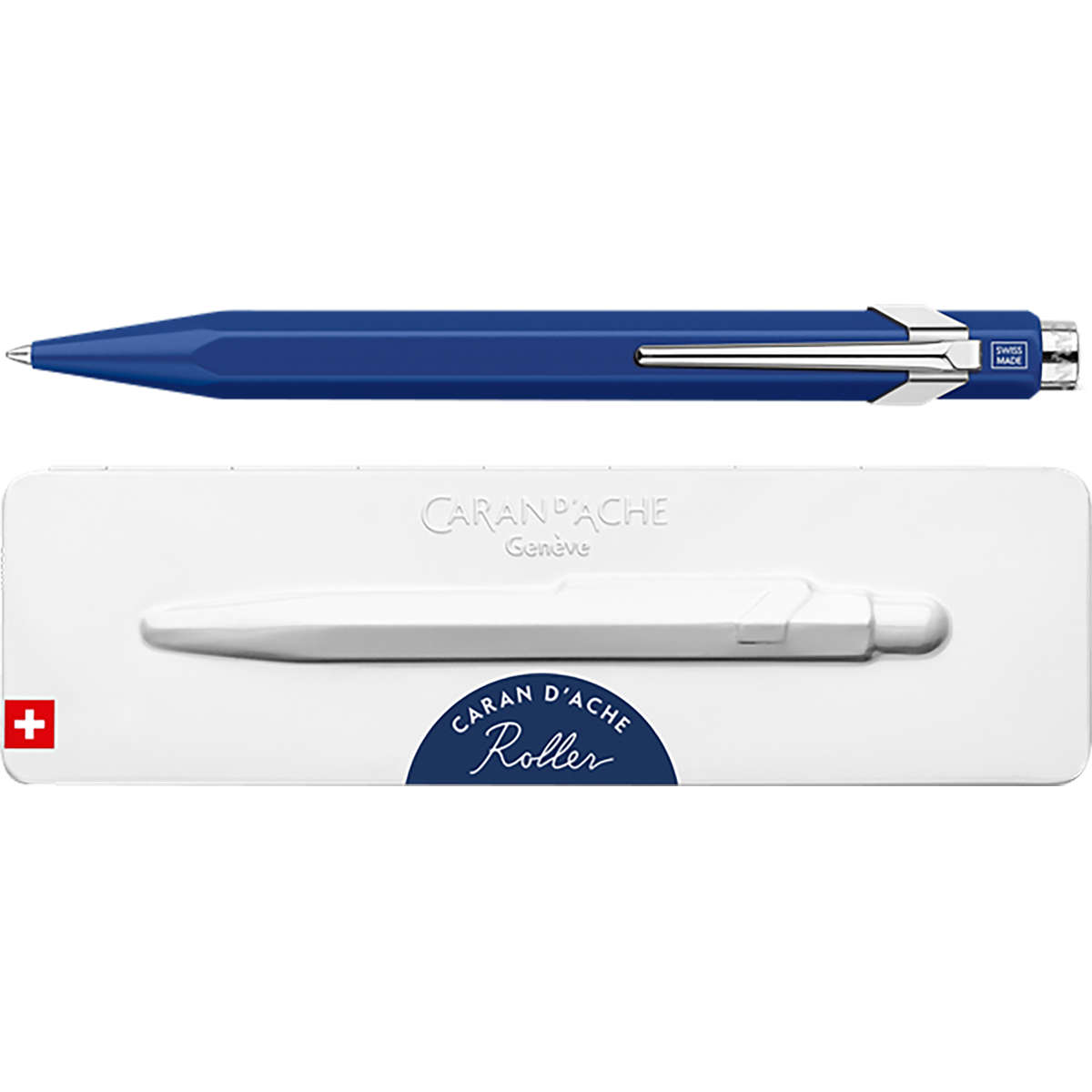 Caran d'Ache 849™ Rollerball Pen - White-Pen Boutique Ltd