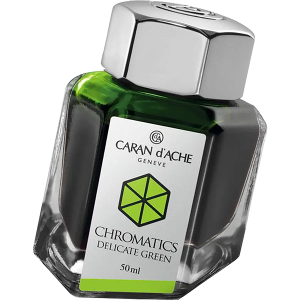 Caran d'Ache Ink Bottle - Delicate Green - 50ml-Pen Boutique Ltd