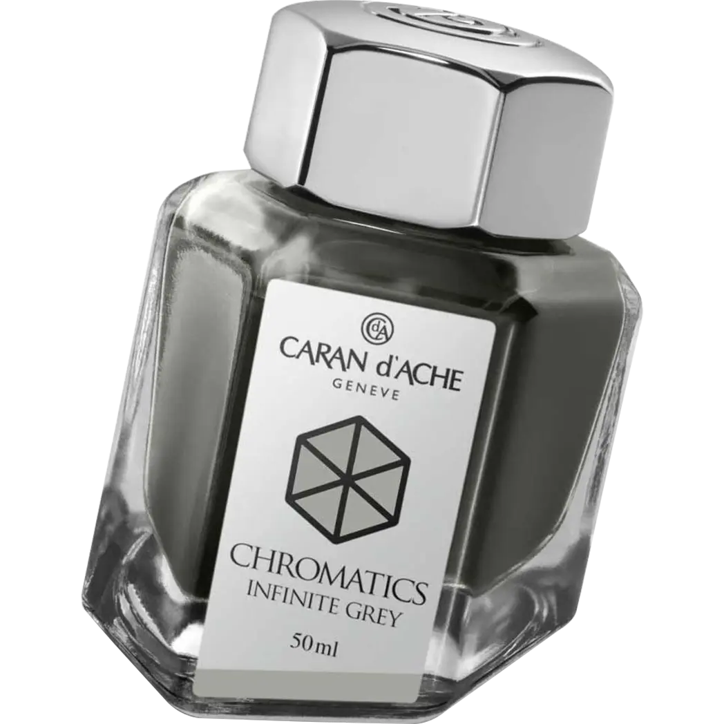 Caran d'Ache Ink Bottle - Infinite Grey - 50ml-Pen Boutique Ltd