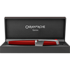 Caran d Ache Leman V2 Rouge Carmin Fountain Pen-Pen Boutique Ltd