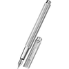 Caran d'Ache Ecridor Fountain Pen - Platinum Coated