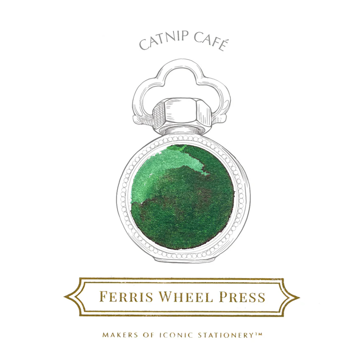 Ferris Wheel Press Ink Bottle - Catnip Cafe - 38ml-Pen Boutique Ltd