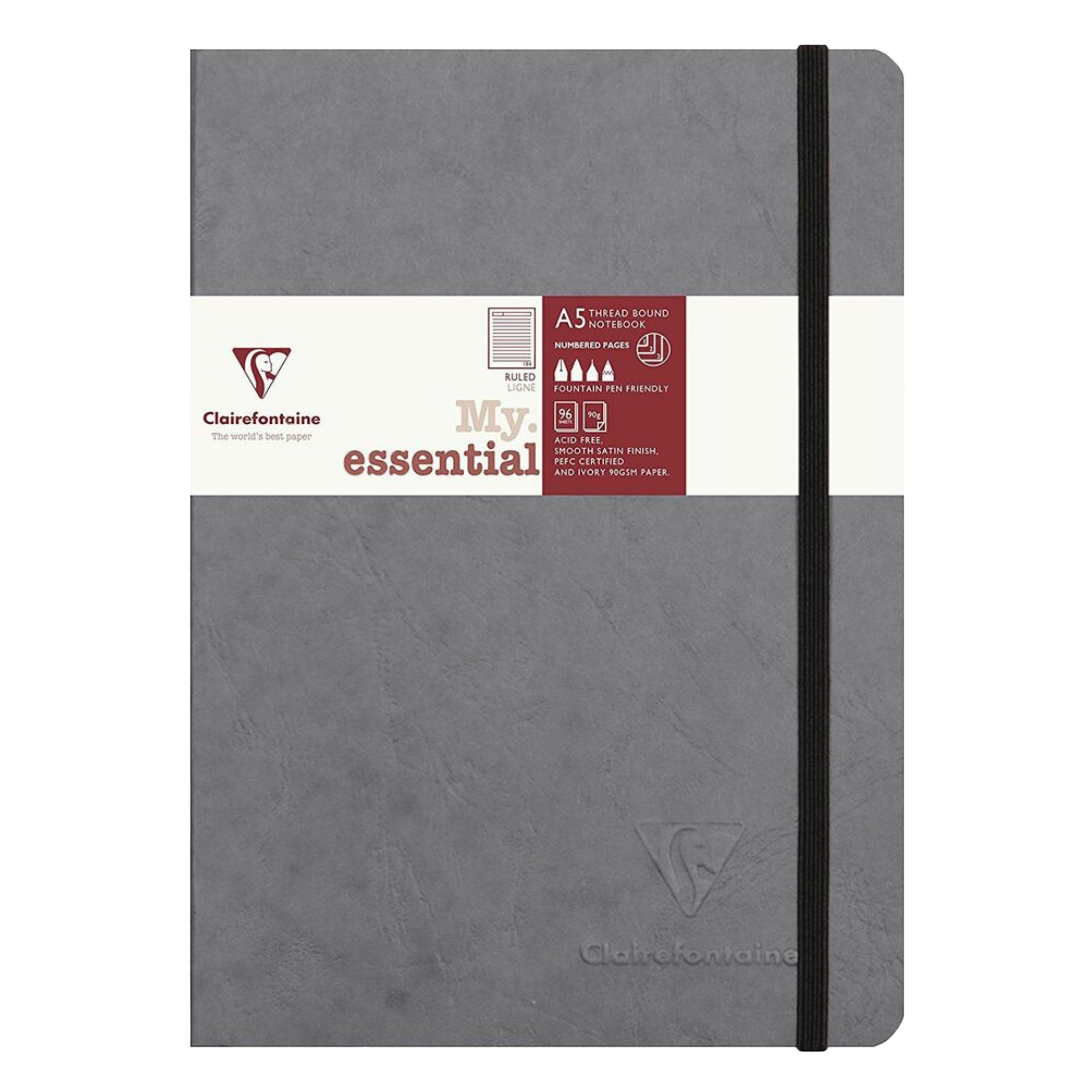 Clairefontaine My Essential Paginated Journal-Pen Boutique Ltd