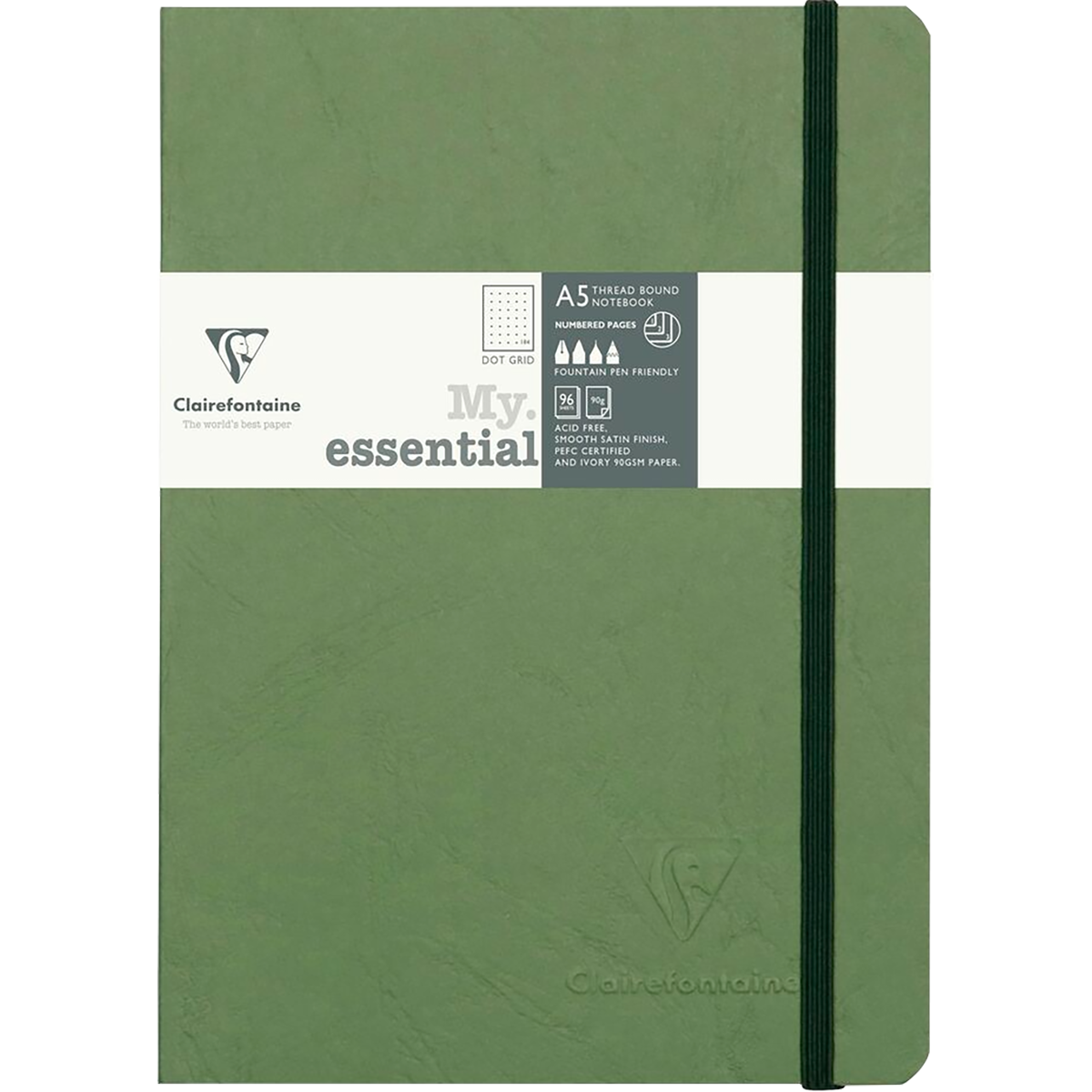 Clairefontaine My Essential Paginated Journal-Pen Boutique Ltd