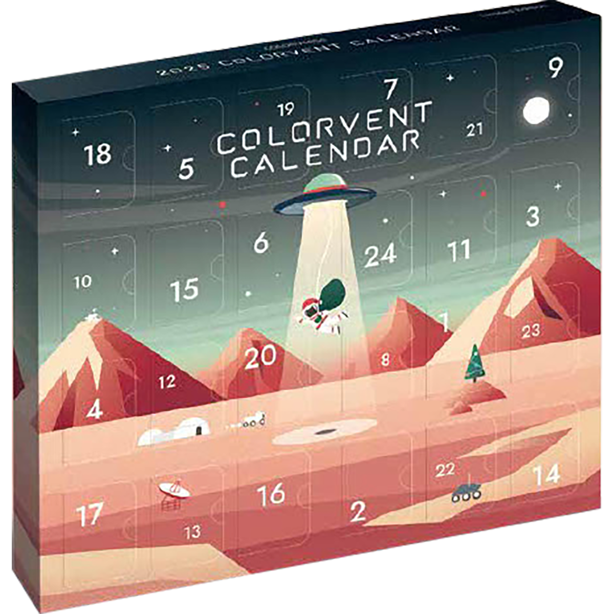 Colorverse 2025 Colorvent Ink Calendar (Limited Edition)-Pen Boutique Ltd