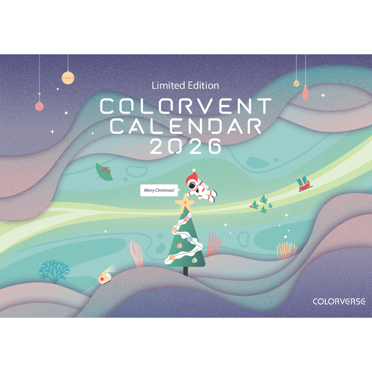 Colorverse 2026 Colorvent Ink Calendar (Limited Edition) - Pen Boutique Ltd
